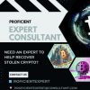 Profile picture of HOW TO RECOVER YOUR SCAMMED BITCOIN/USDT/ ETH / WITH PROFICIENT EXPERT CONSULTANT